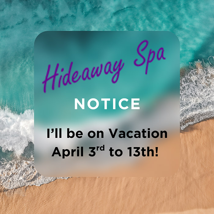 Vacation Announcement April 3 to 13 2026